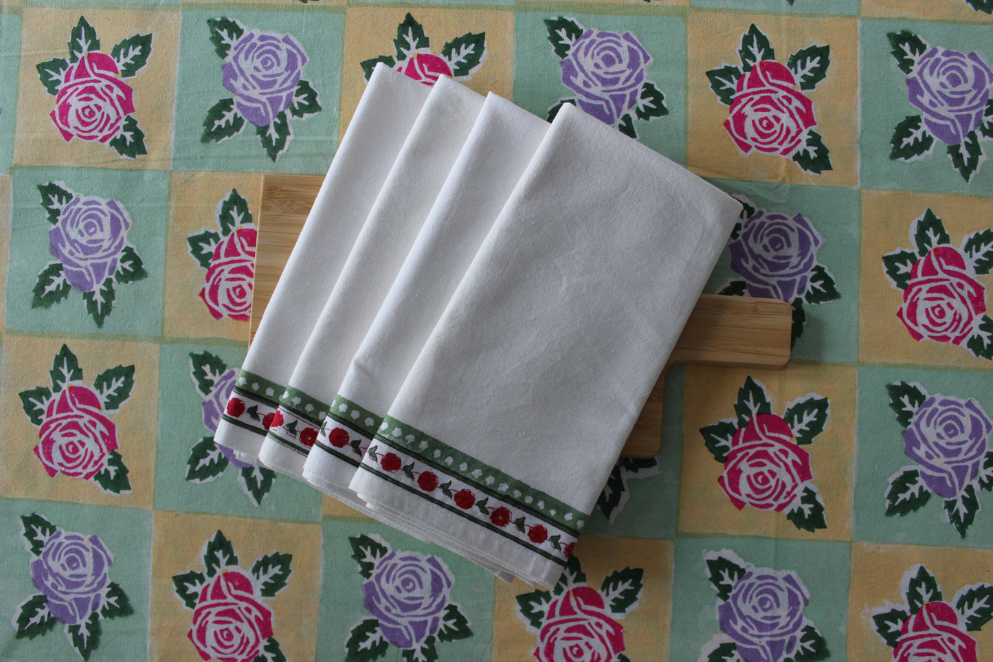 Gulaab in Yellow Table Cover