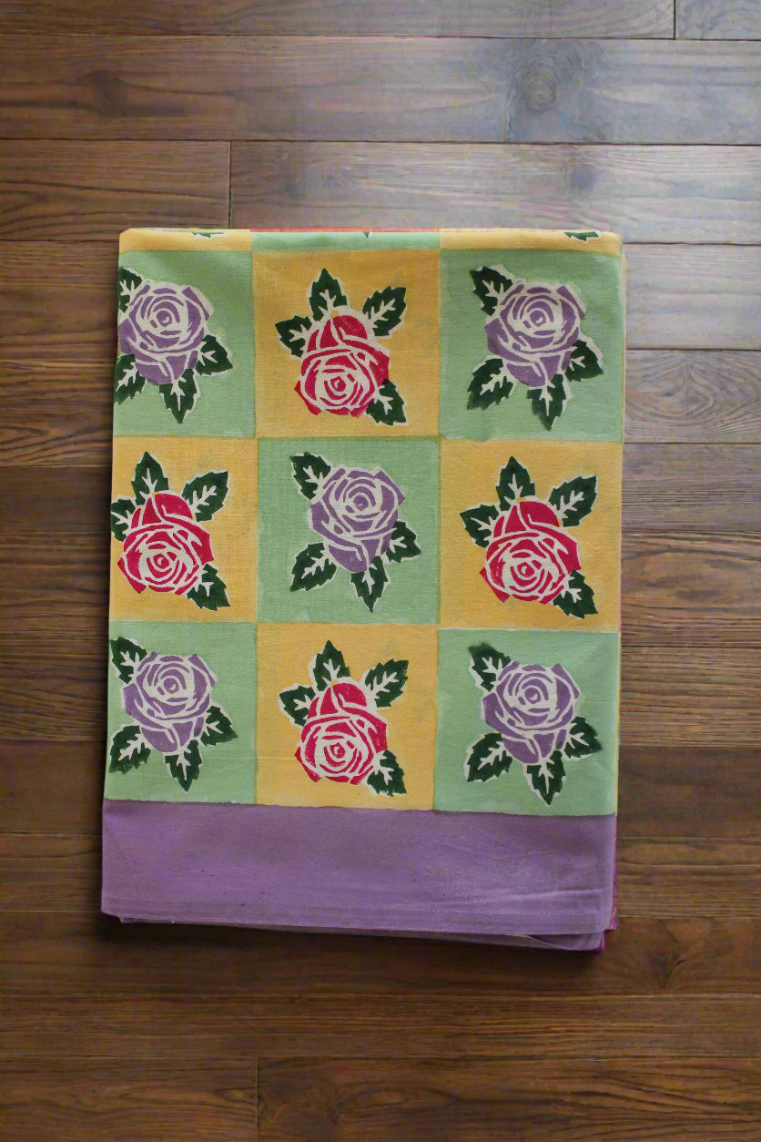 Gulaab in Yellow Table Cover