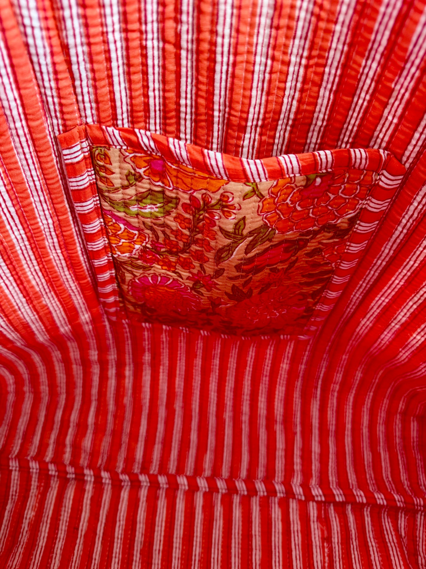 Orange Bloom Tote Bag