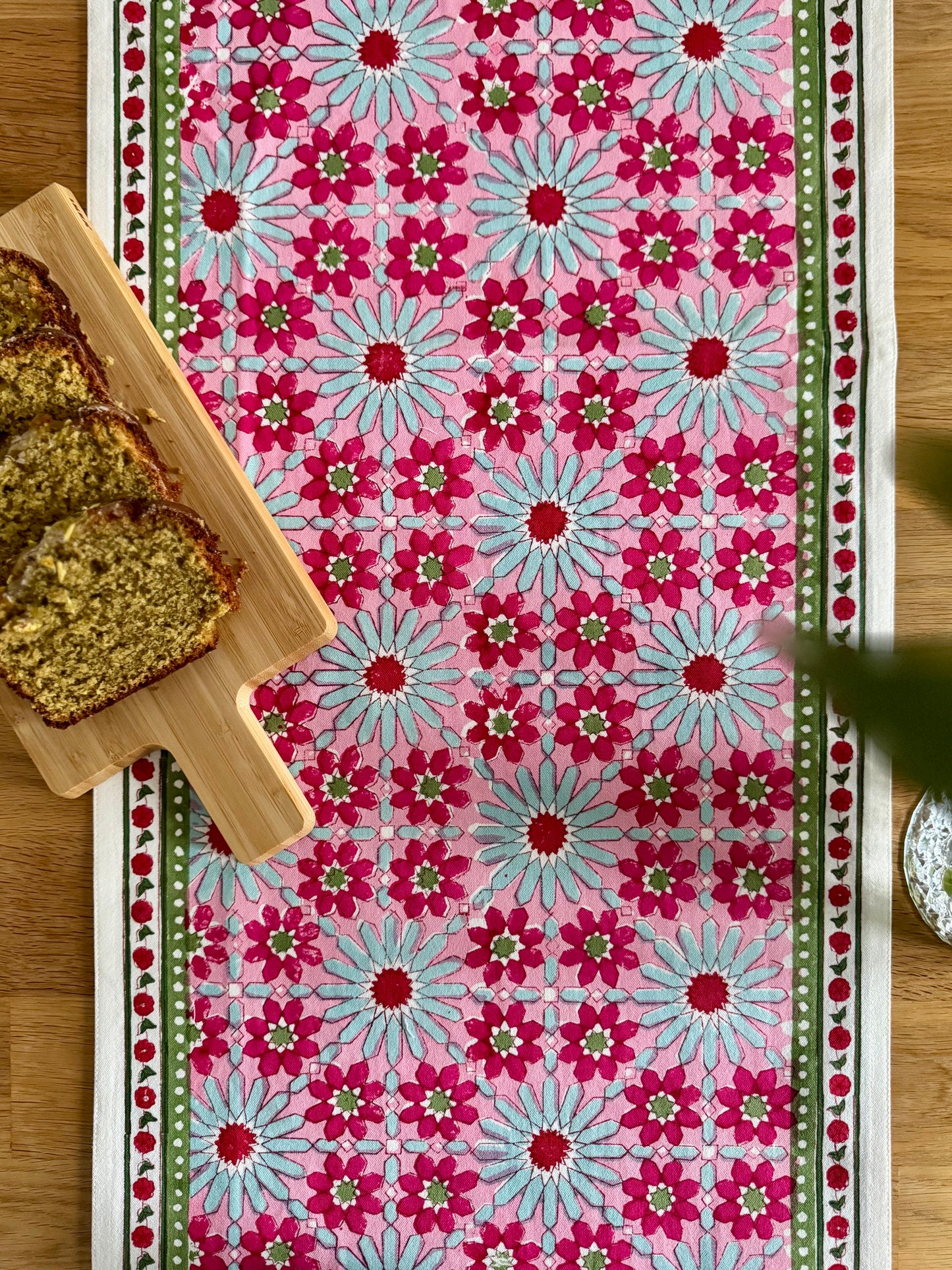 Mandara Table Runner in Pink