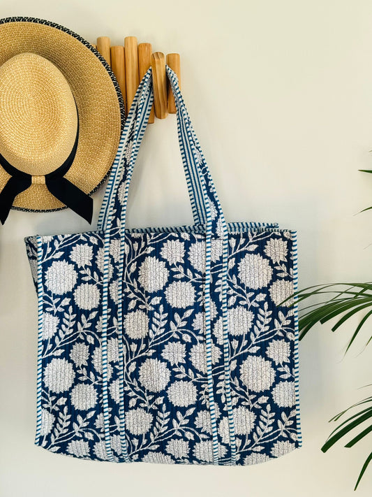 Jaipur Indigo Tote Bag